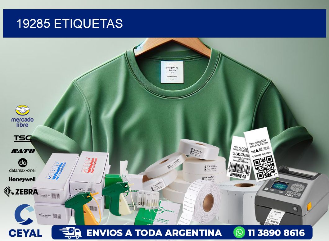 19285 ETIQUETAS