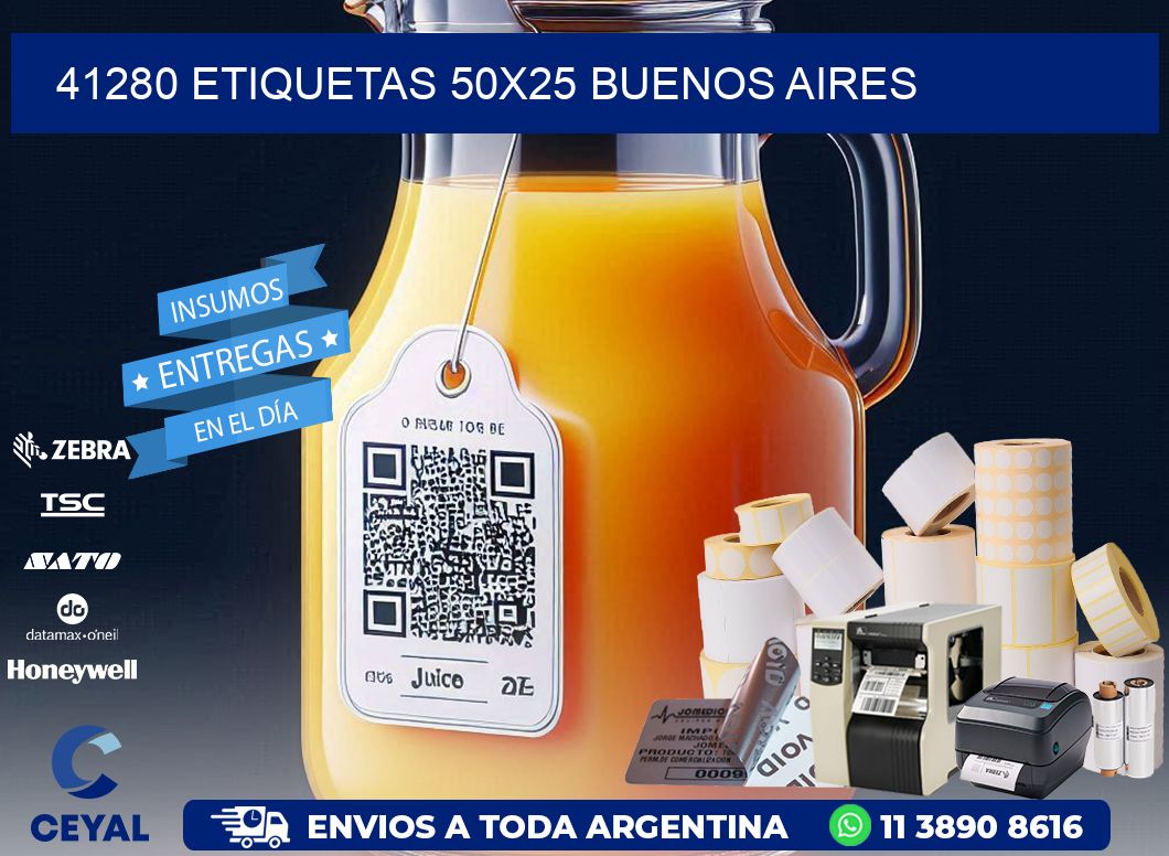 41280 ETIQUETAS 50x25 buenos aires