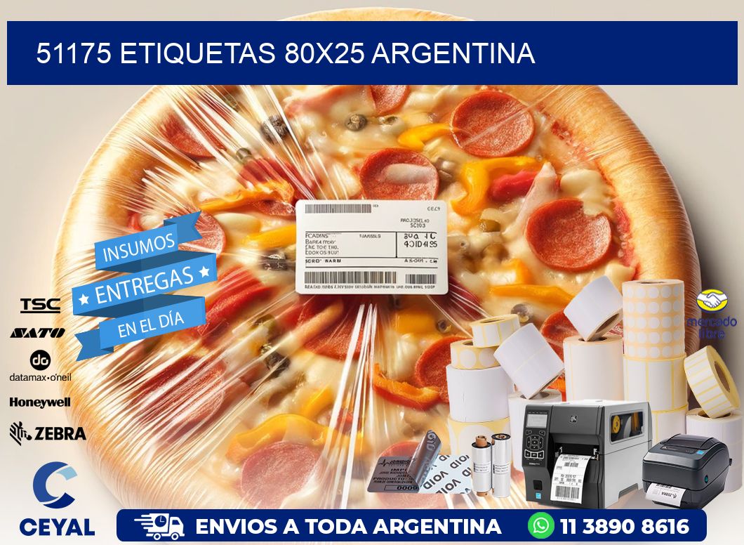 51175 ETIQUETAS 80x25 argentina