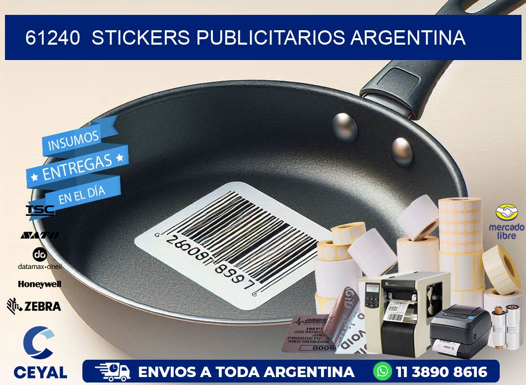 61240  Stickers Publicitarios Argentina