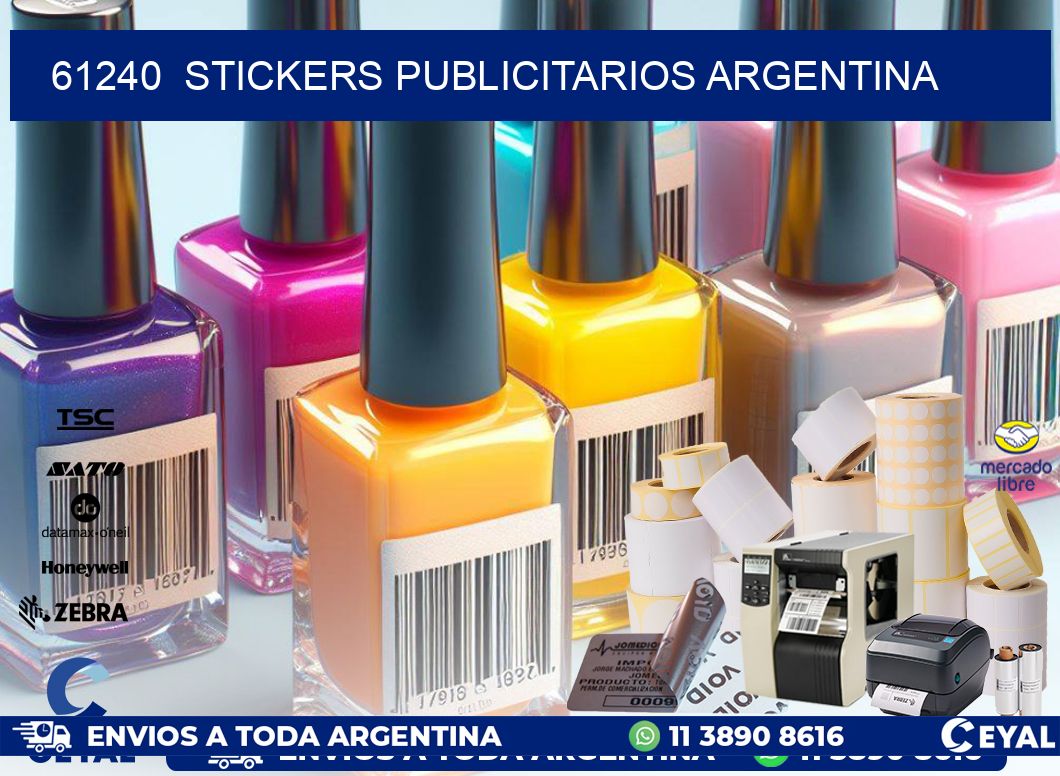 61240  Stickers Publicitarios Argentina