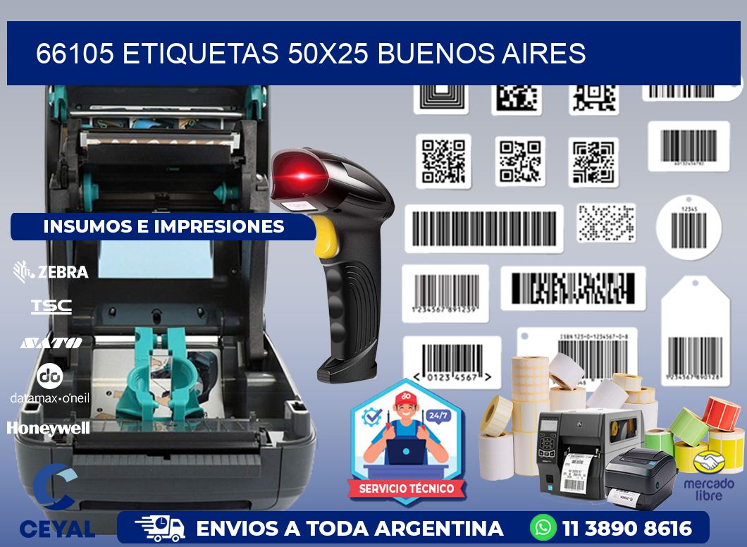 66105 ETIQUETAS 50x25 buenos aires