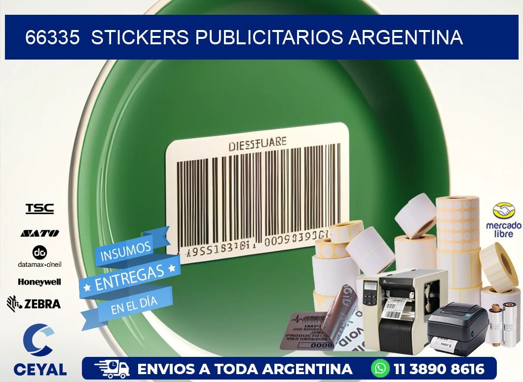 66335  Stickers Publicitarios Argentina