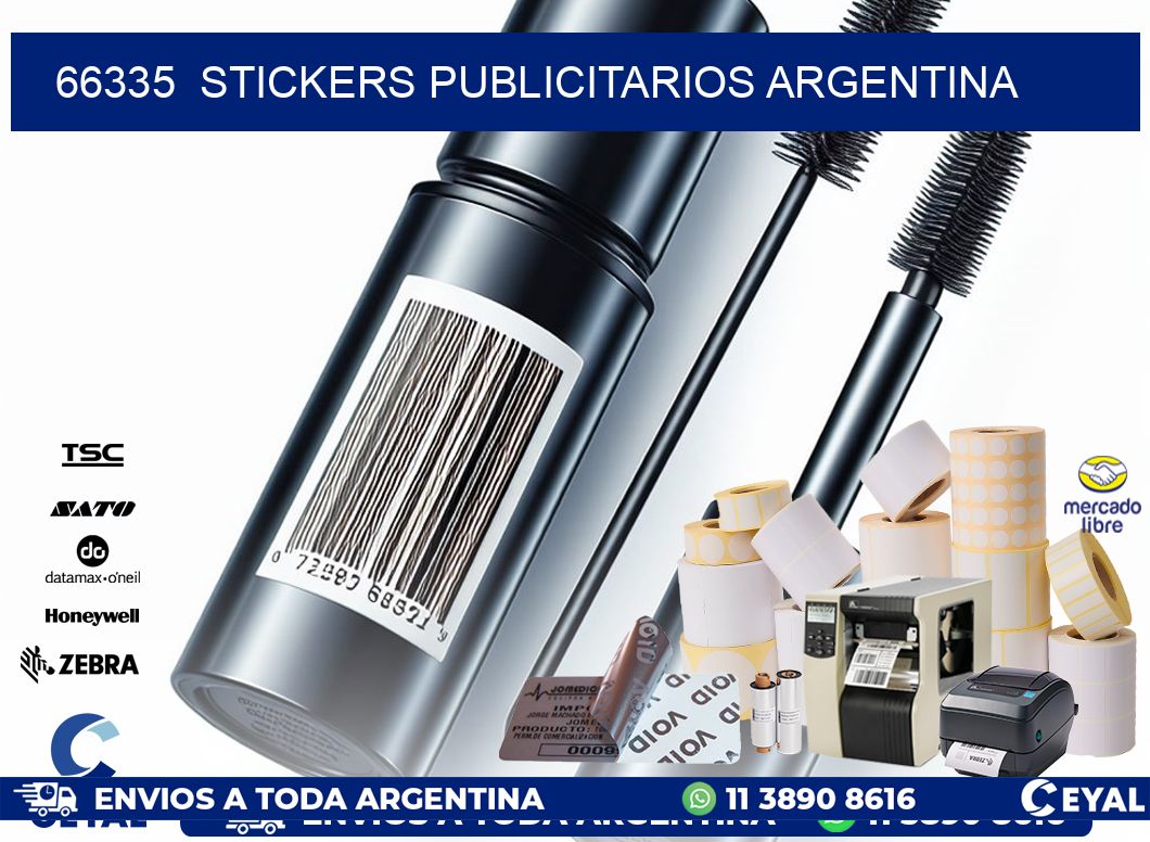 66335  Stickers Publicitarios Argentina