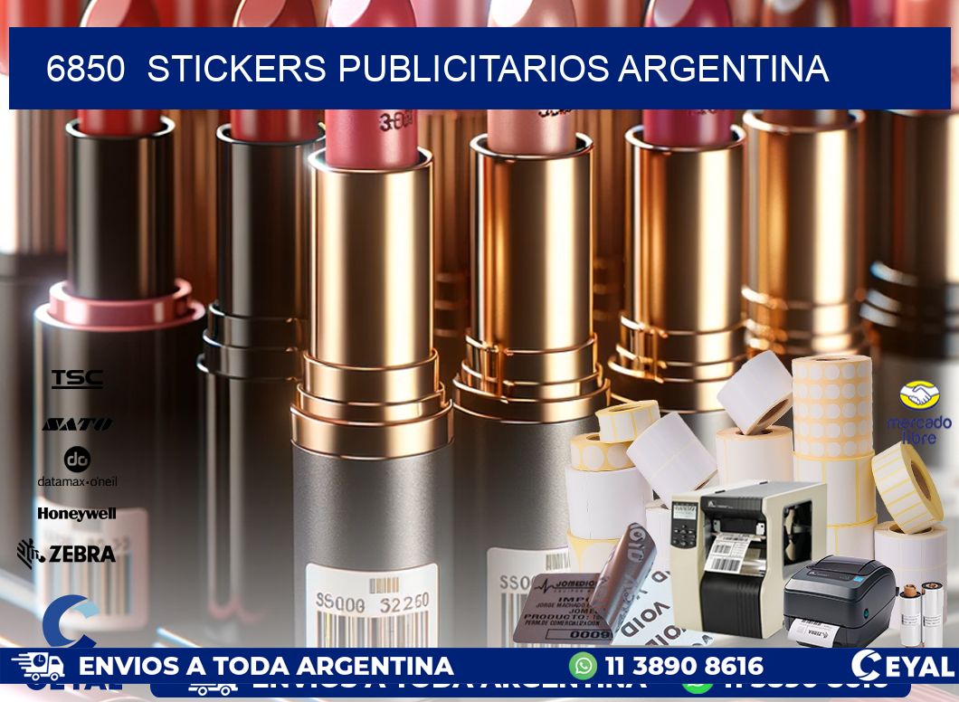 6850  Stickers Publicitarios Argentina
