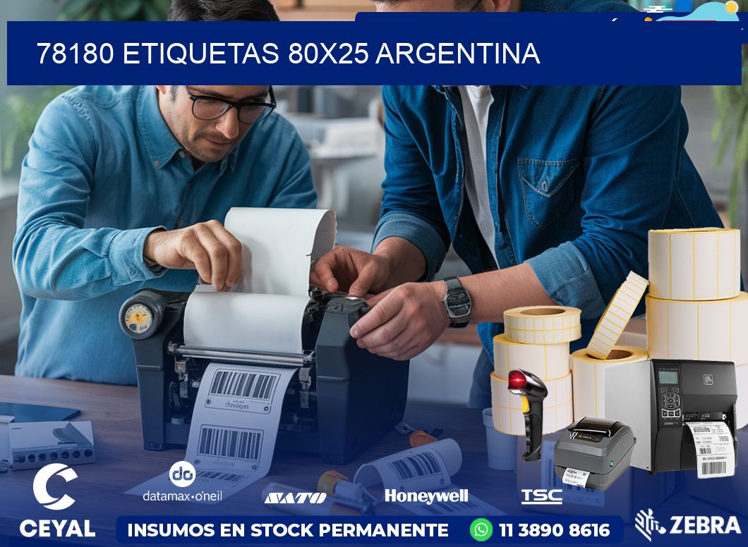 78180 ETIQUETAS 80×25 argentina