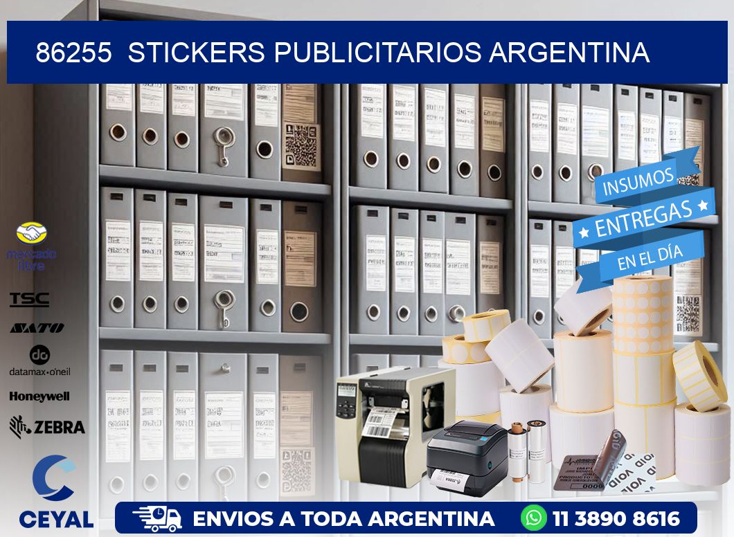 86255  Stickers Publicitarios Argentina