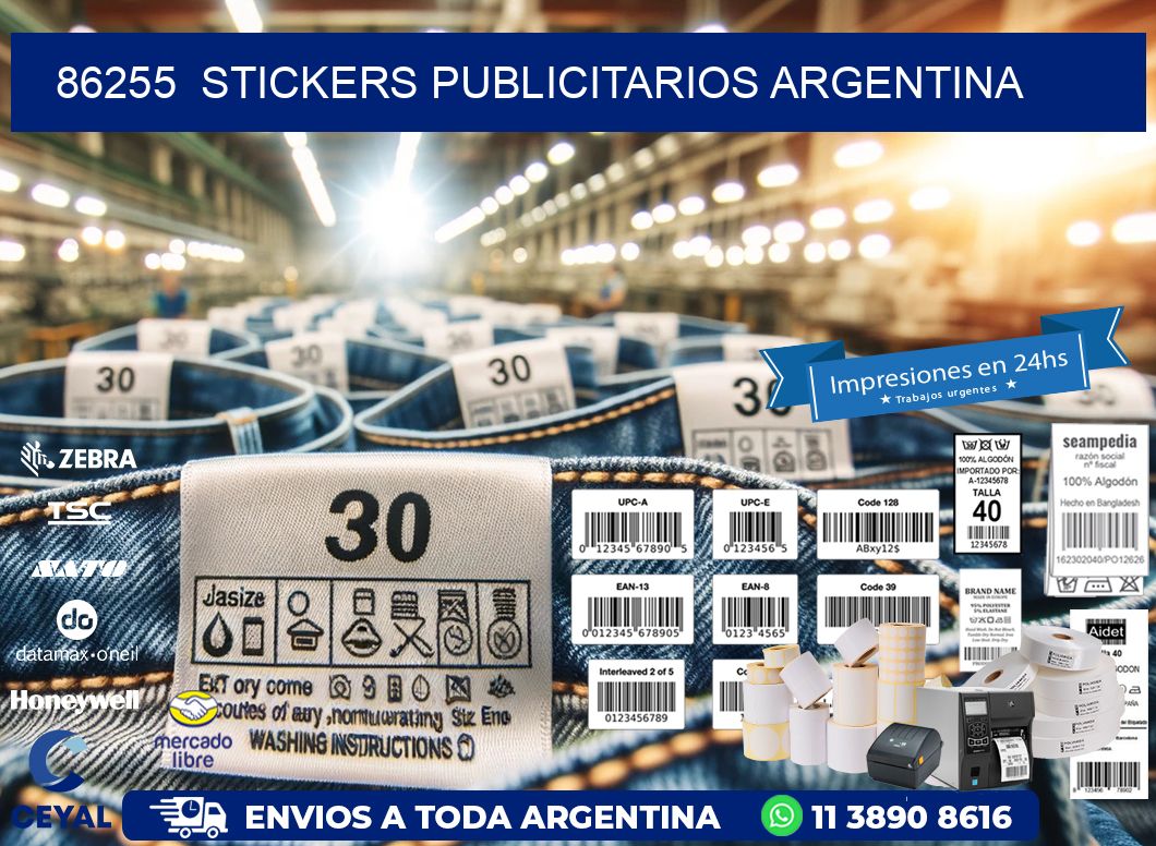 86255  Stickers Publicitarios Argentina