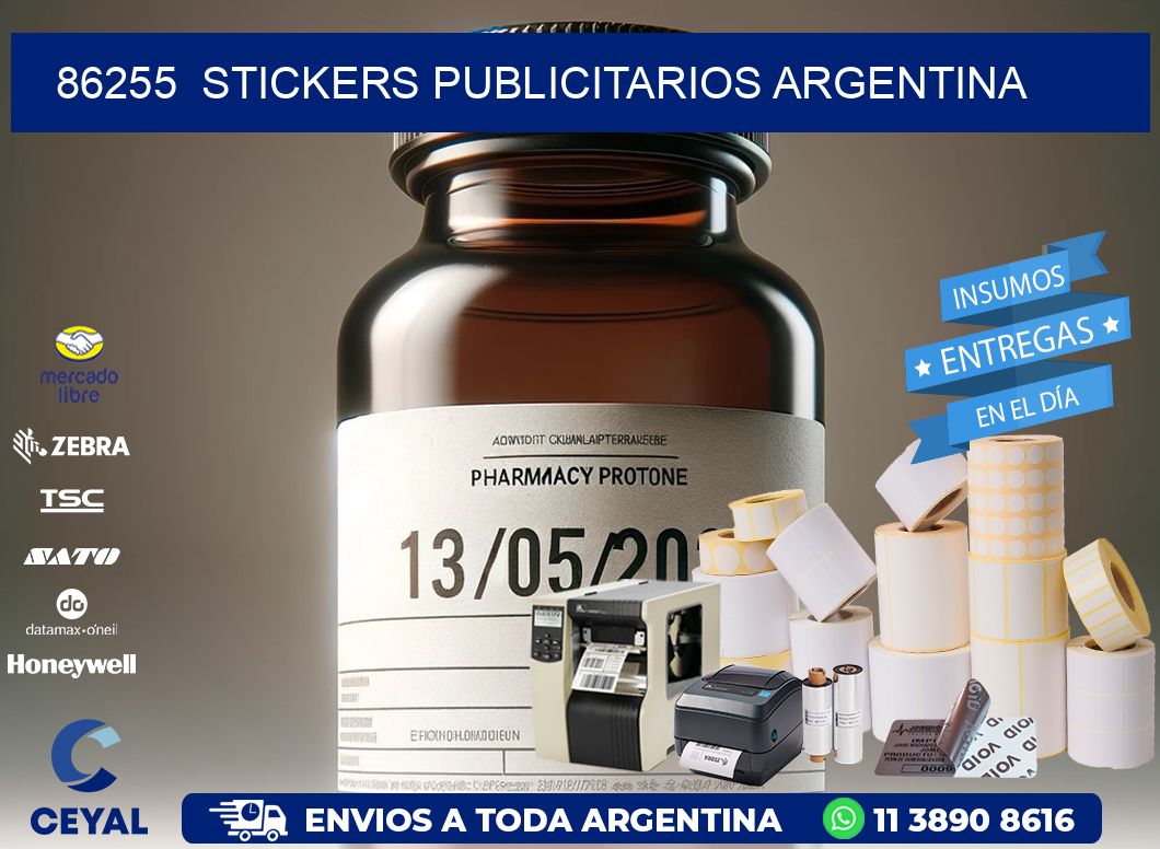 86255  Stickers Publicitarios Argentina