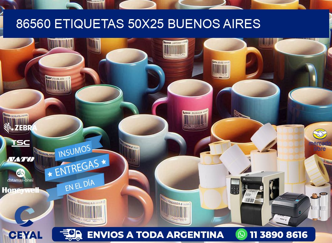 86560 ETIQUETAS 50x25 buenos aires