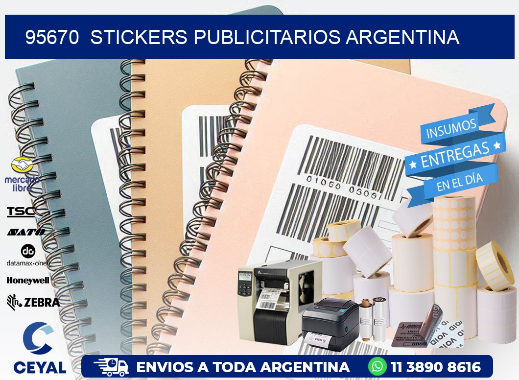 95670  Stickers Publicitarios Argentina