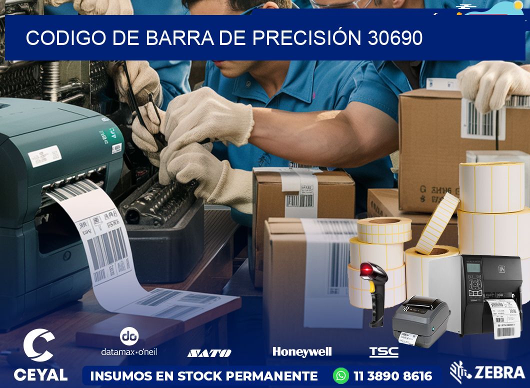 CODIGO DE BARRA DE PRECISIÓN 30690