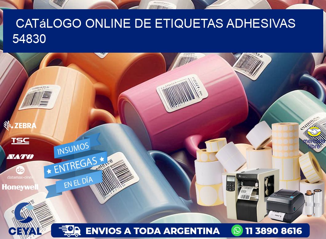 Catálogo Online de Etiquetas Adhesivas 54830