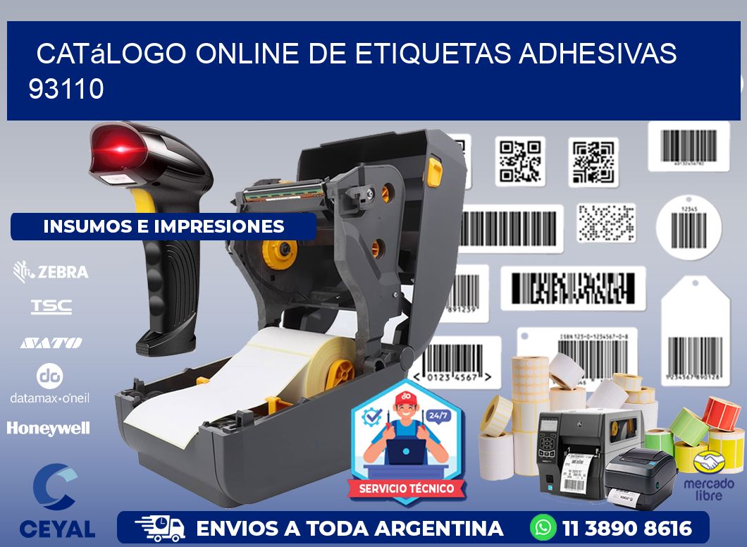 Catálogo Online de Etiquetas Adhesivas 93110