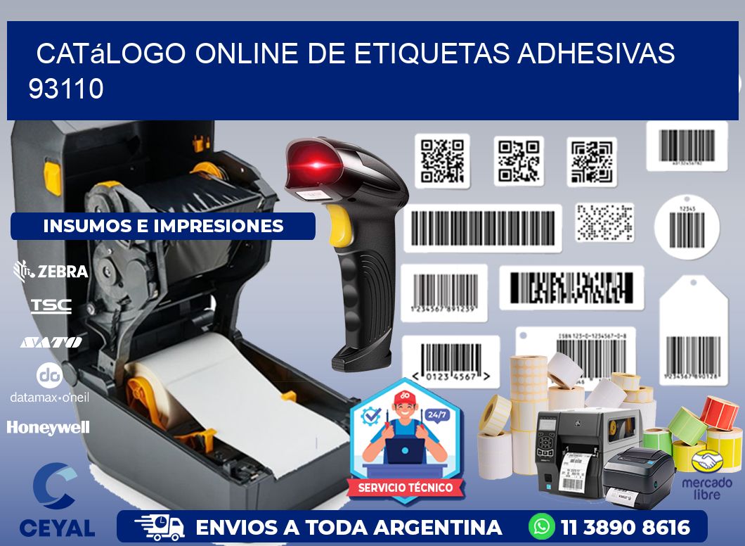Catálogo Online de Etiquetas Adhesivas 93110