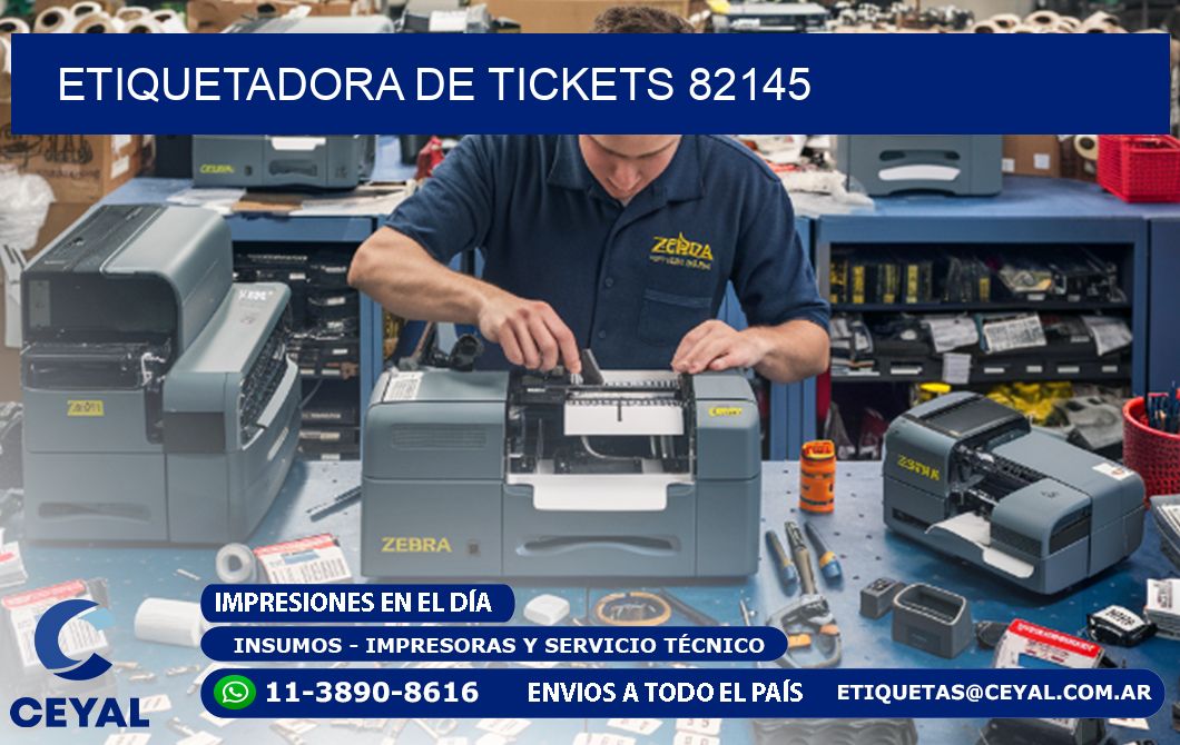 ETIQUETADORA DE TICKETS 82145