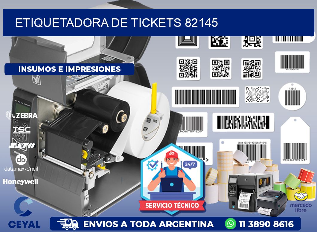 ETIQUETADORA DE TICKETS 82145