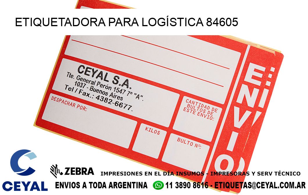 ETIQUETADORA PARA LOGÍSTICA 84605