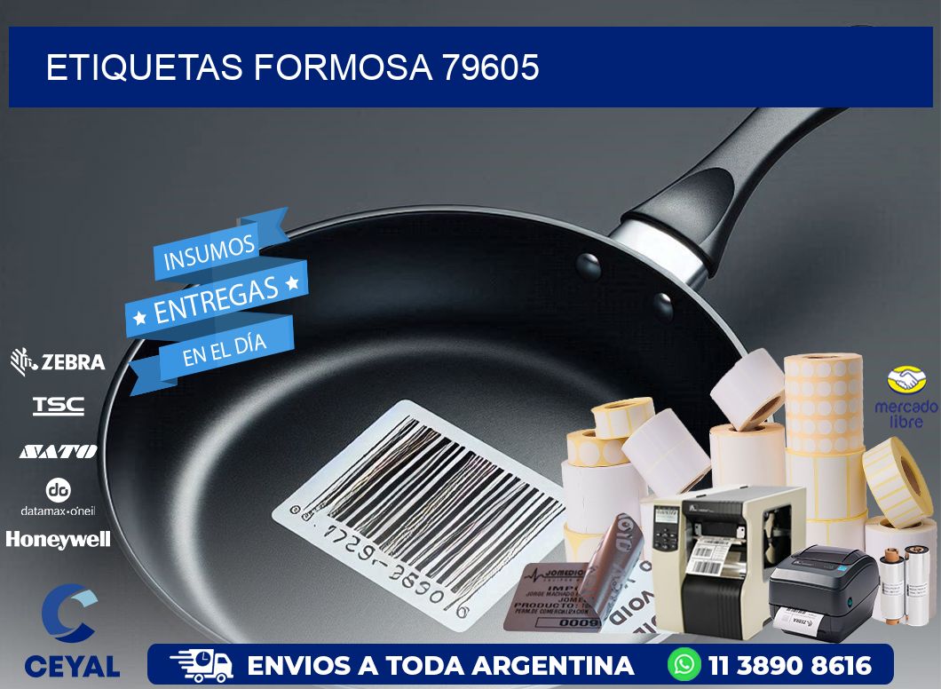 ETIQUETAS FORMOSA 79605