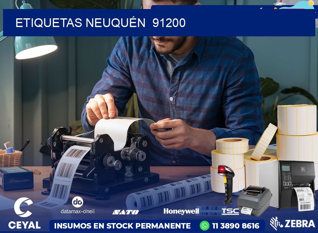 ETIQUETAS NEUQUÉN  91200