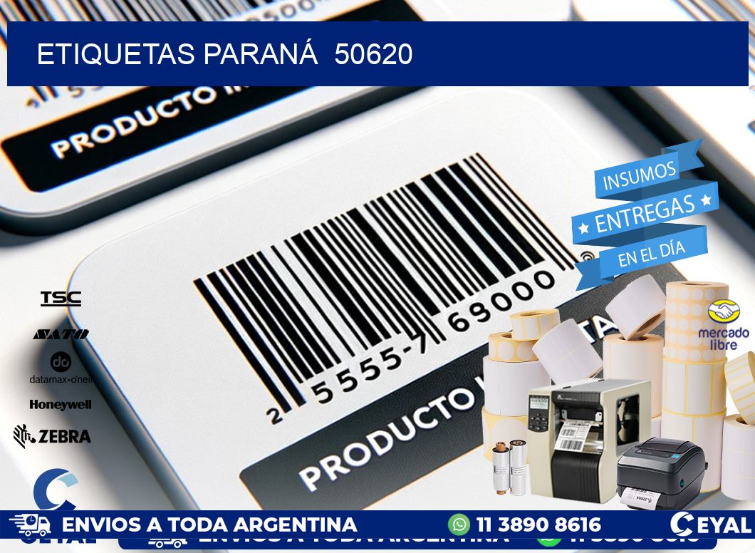 ETIQUETAS PARANÁ  50620