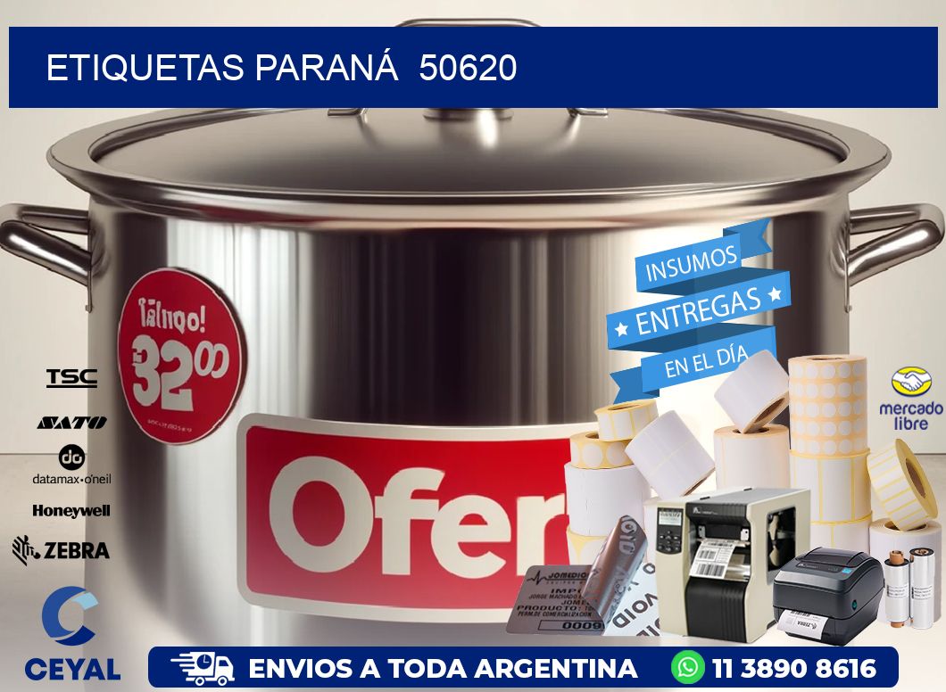 ETIQUETAS PARANÁ  50620