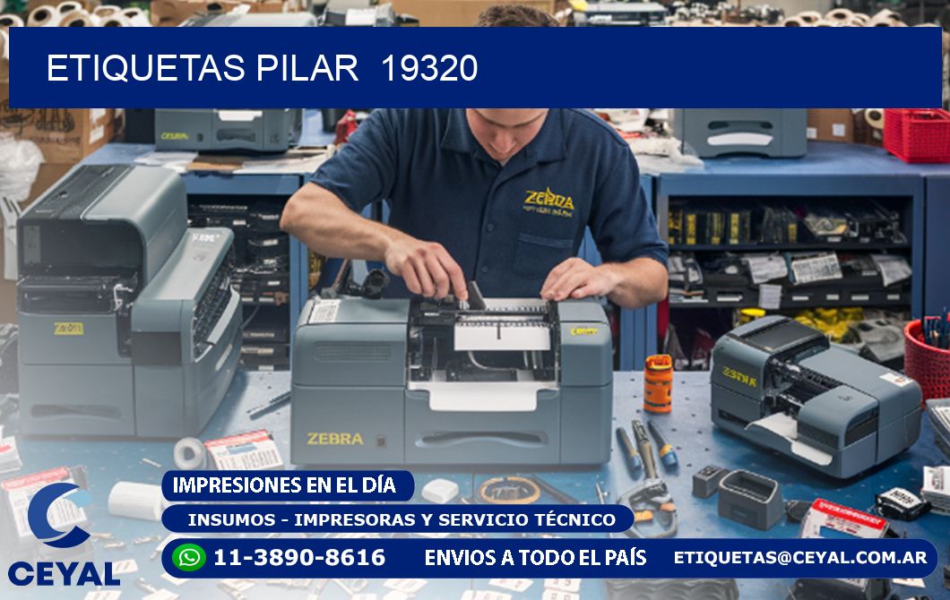 ETIQUETAS PILAR  19320