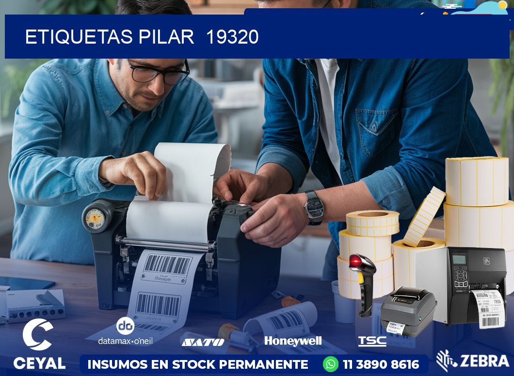 ETIQUETAS PILAR  19320