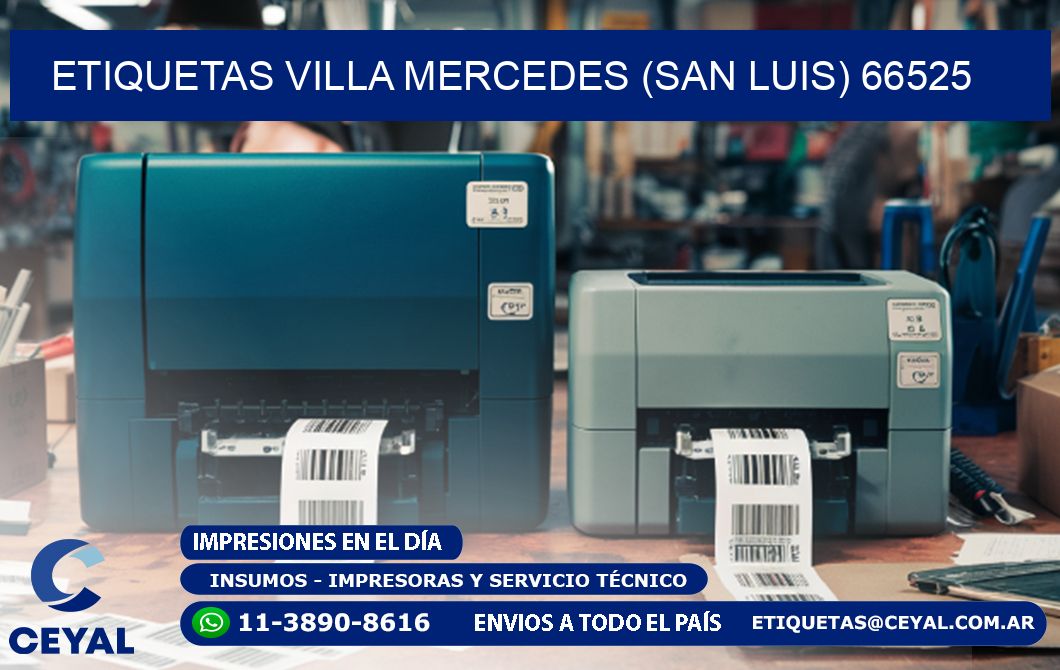 ETIQUETAS VILLA MERCEDES (SAN LUIS) 66525