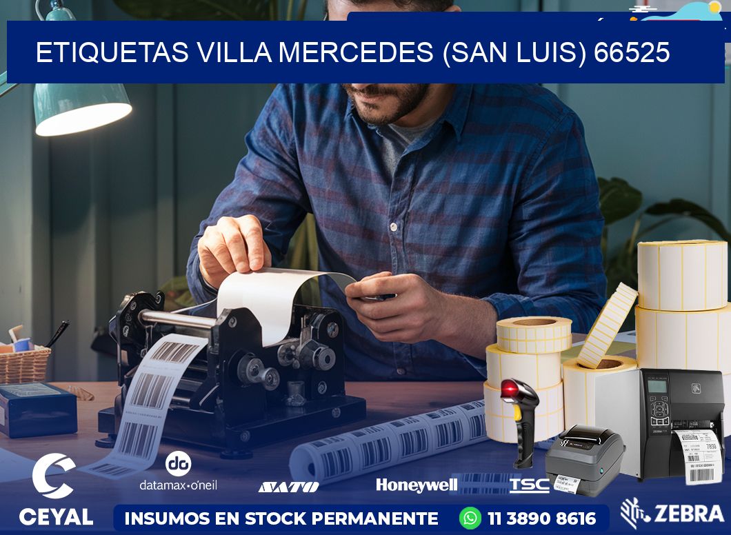 ETIQUETAS VILLA MERCEDES (SAN LUIS) 66525