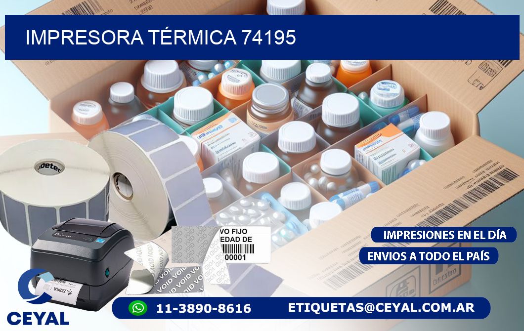 IMPRESORA TÉRMICA 74195