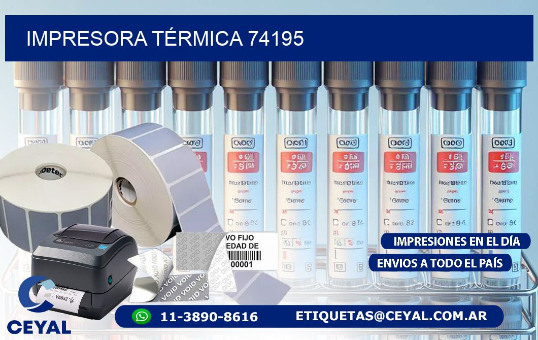 IMPRESORA TÉRMICA 74195