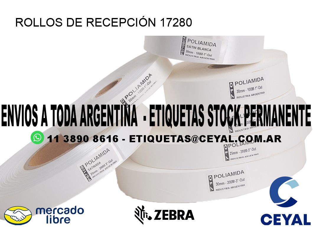 ROLLOS DE RECEPCIÓN 17280