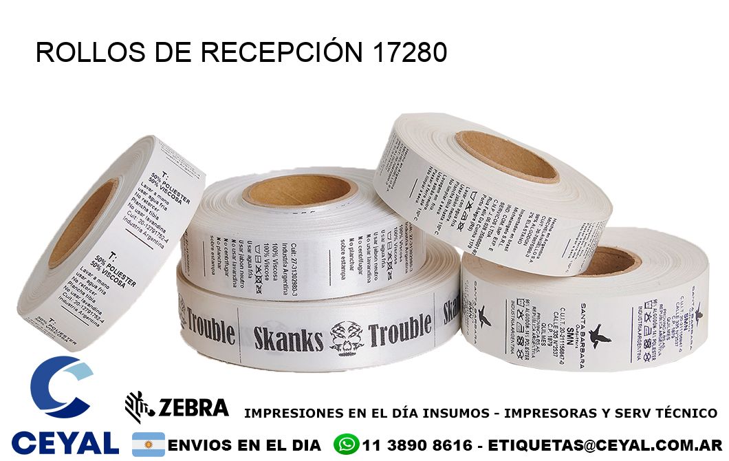 ROLLOS DE RECEPCIÓN 17280