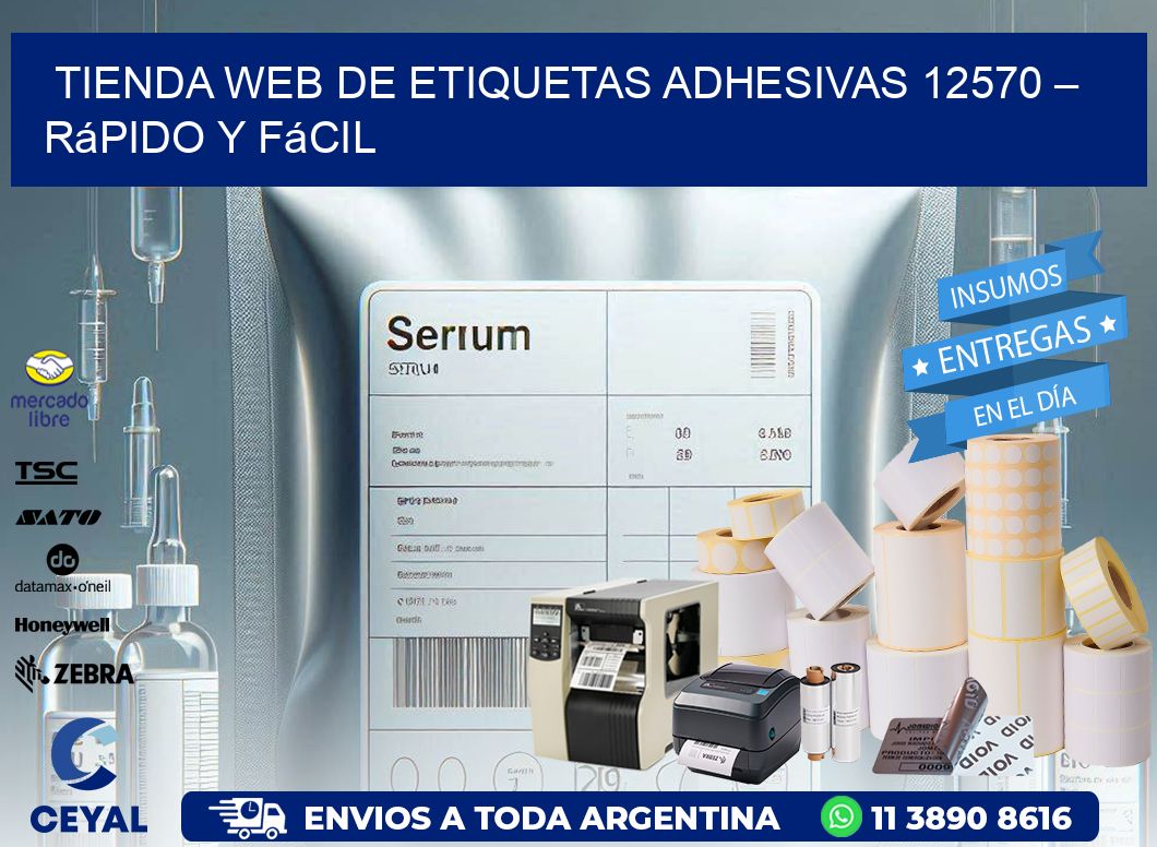 Tienda Web de Etiquetas Adhesivas 12570 – Rápido y Fácil