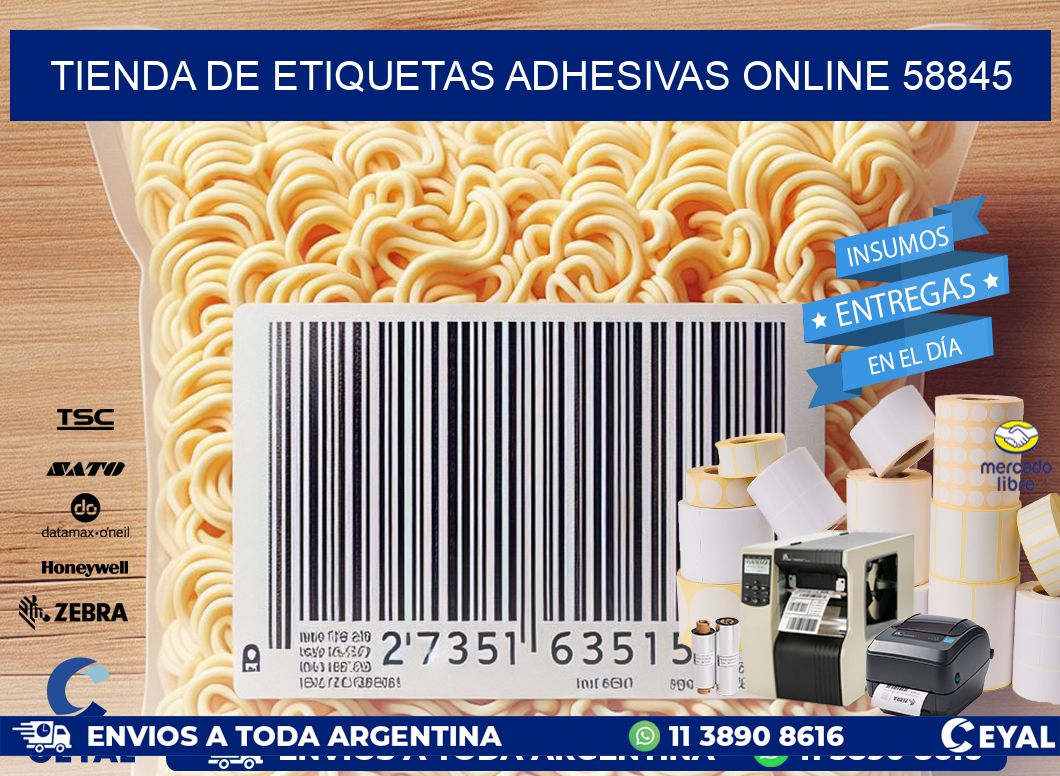 Tienda de Etiquetas Adhesivas Online 58845