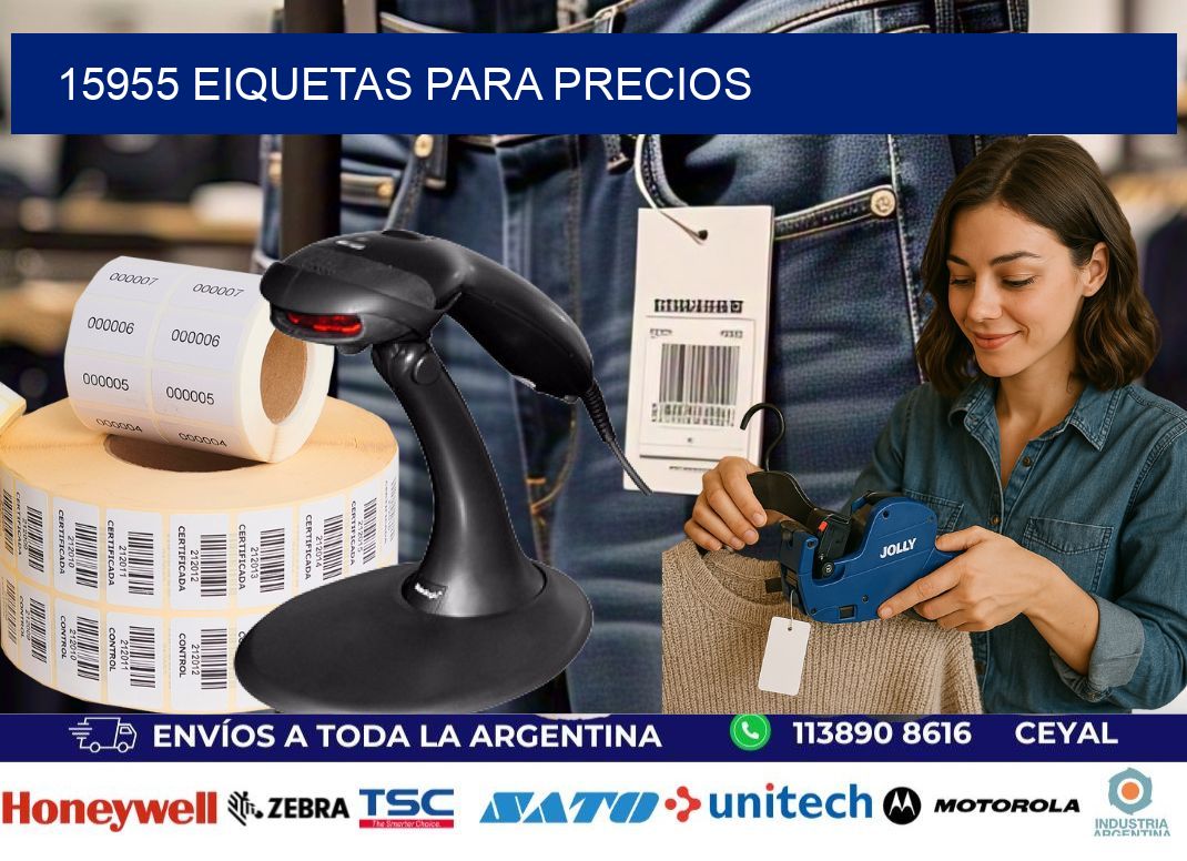 15955 EIQUETAS PARA PRECIOS