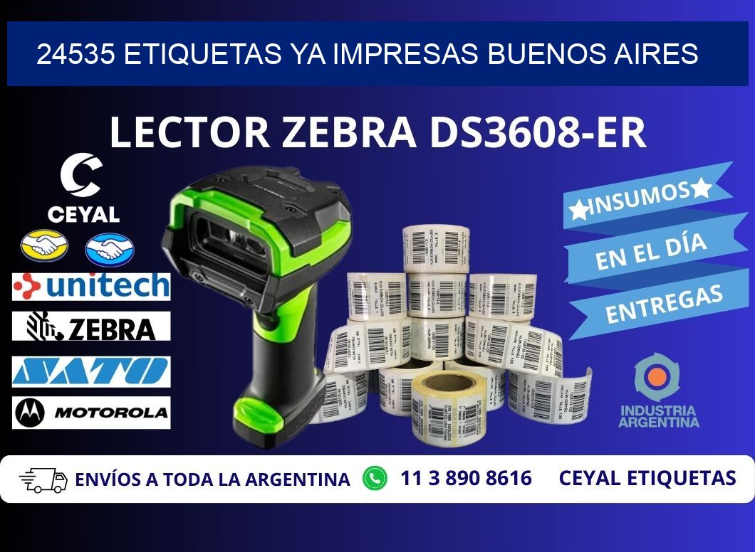 24535 ETIQUETAS YA IMPRESAS BUENOS AIRES