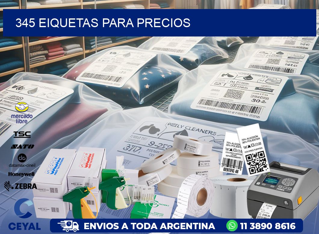 345 EIQUETAS PARA PRECIOS