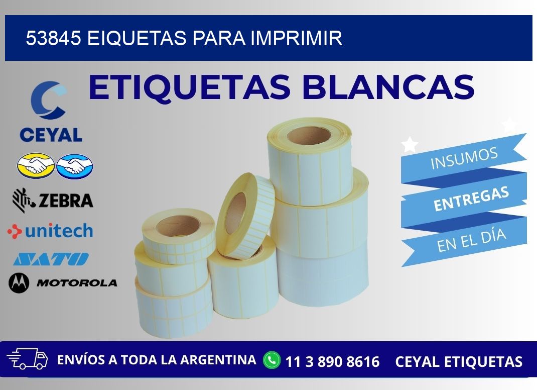 53845 EIQUETAS PARA IMPRIMIR
