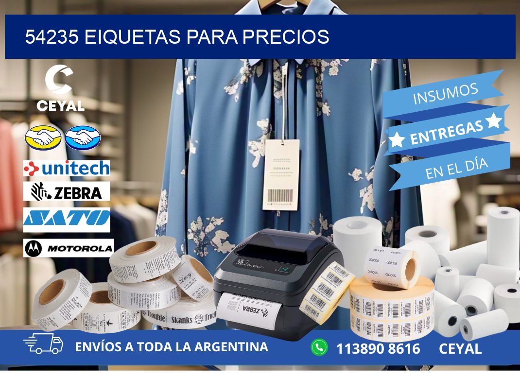 54235 EIQUETAS PARA PRECIOS