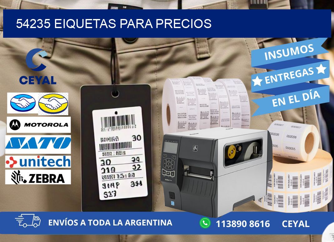 54235 EIQUETAS PARA PRECIOS