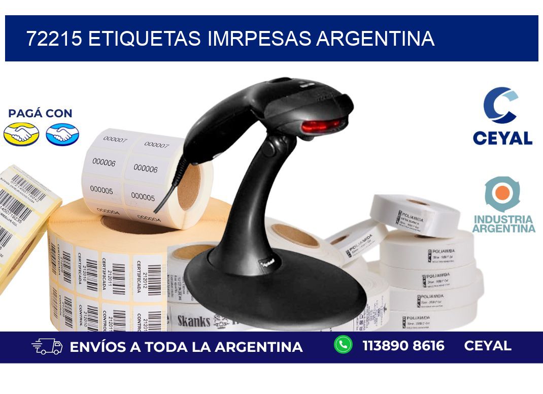 72215 etiquetas imrpesas argentina
