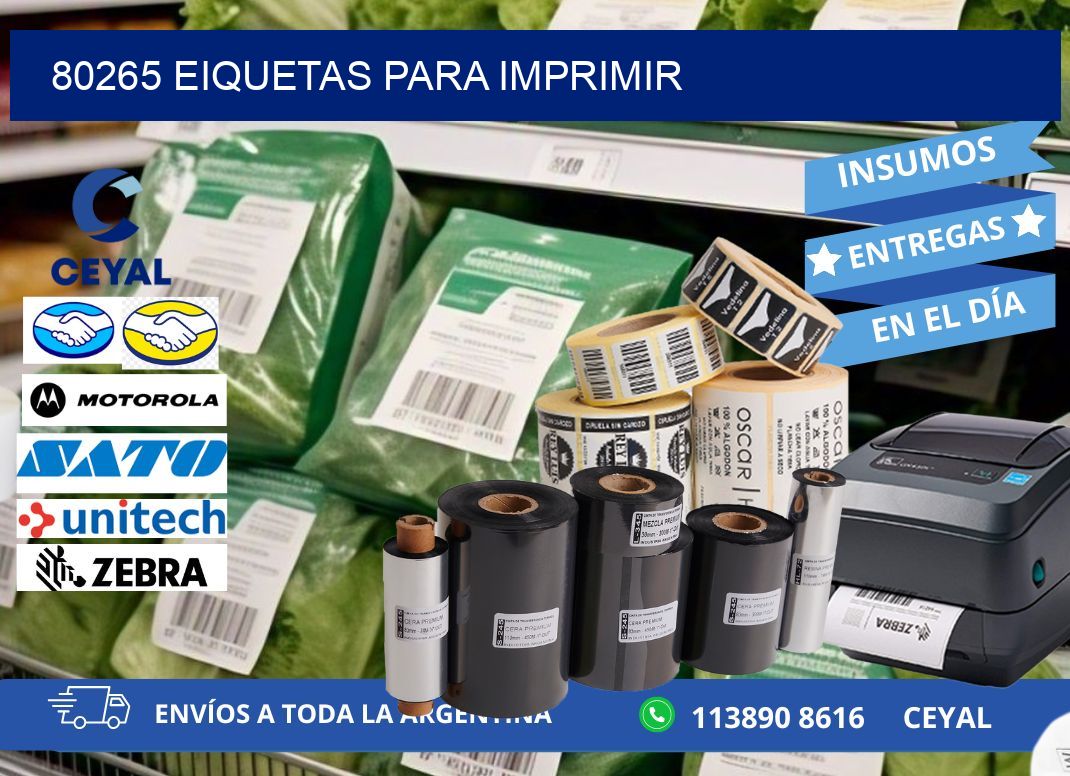 80265 EIQUETAS PARA IMPRIMIR