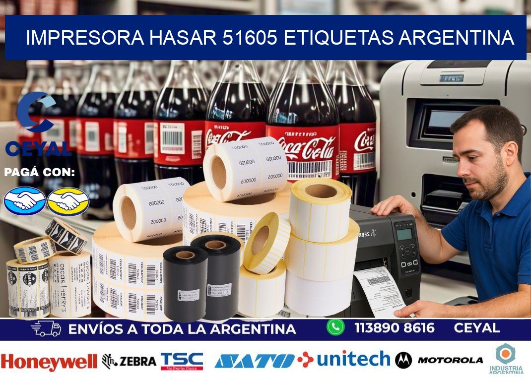 Impresora hasar 51605 etiquetas argentina
