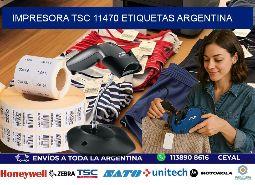 Impresora tsc 11470 etiquetas argentina