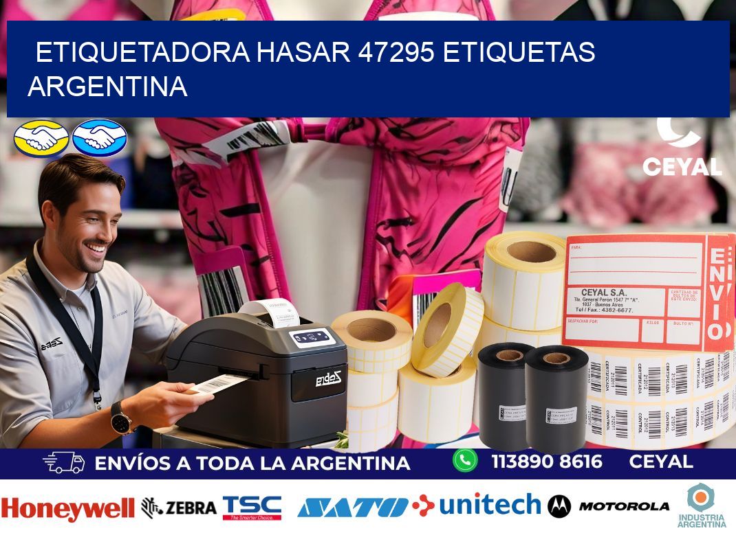 etiquetadora hasar 47295 etiquetas argentina