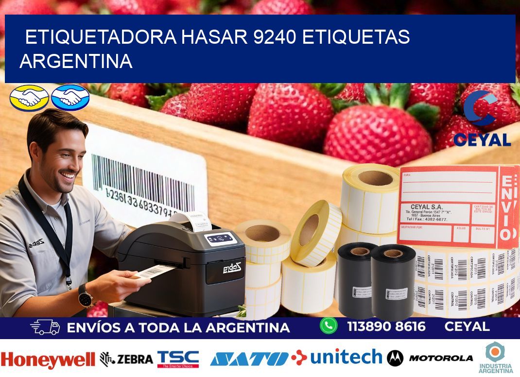 etiquetadora hasar 9240 etiquetas argentina