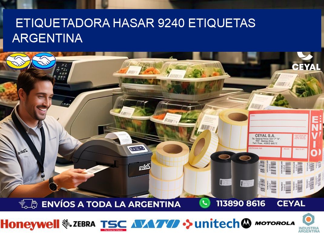 etiquetadora hasar 9240 etiquetas argentina