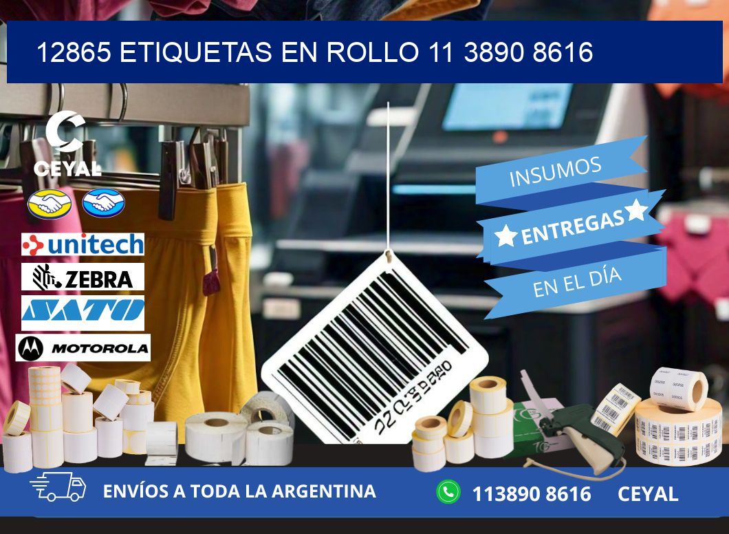 12865 ETIQUETAS EN ROLLO 11 3890 8616